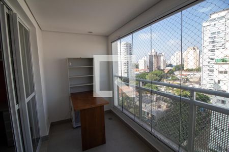 varanda de kitnet/studio à venda com 1 quarto, 26m² em Campo Belo, São Paulo