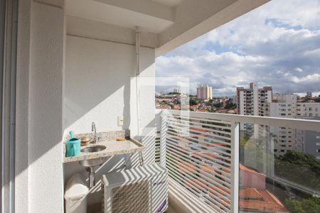 Varanda de apartamento à venda com 1 quarto, 43m² em Vila Anglo Brasileira, São Paulo