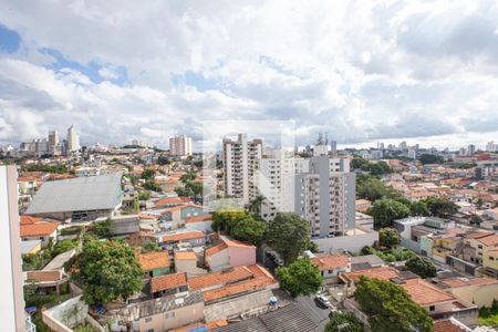 vista varanda de apartamento à venda com 1 quarto, 43m² em Vila Anglo Brasileira, São Paulo