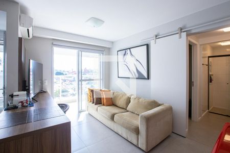 Sala de apartamento à venda com 1 quarto, 43m² em Vila Anglo Brasileira, São Paulo
