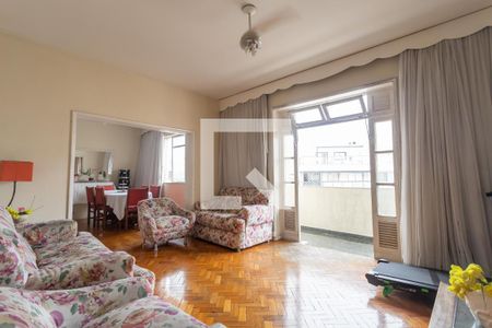 Sala de apartamento para alugar com 3 quartos, 136m² em Botafogo, Rio de Janeiro