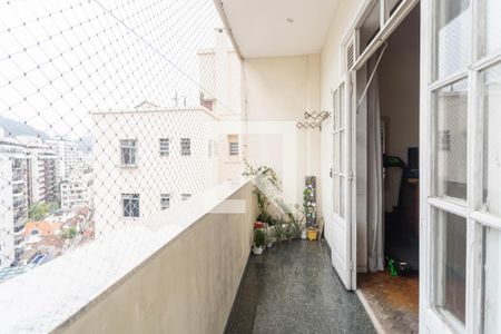 Varanda Sala de apartamento para alugar com 3 quartos, 136m² em Botafogo, Rio de Janeiro