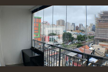 Varanda do Studio de apartamento para alugar com 1 quarto, 28m² em Vila Mariana, São Paulo