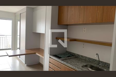 Cozinha de apartamento para alugar com 1 quarto, 27m² em Vila Mariana, São Paulo