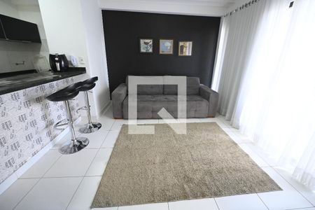Sala de apartamento para alugar com 1 quarto, 42m² em Setor Bueno, Goiânia