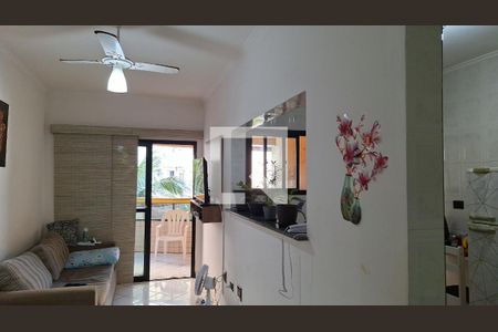 Sala de apartamento para alugar com 1 quarto, 60m² em Vila Assuncao, Praia Grande