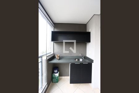 Varanda da Sala de apartamento à venda com 2 quartos, 55m² em Vila Andrade, São Paulo