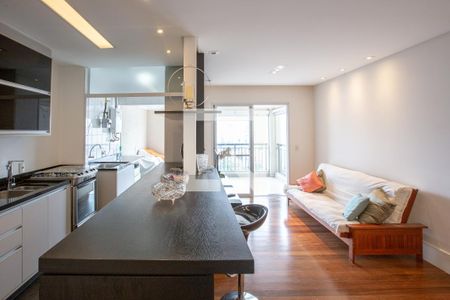 sala de apartamento à venda com 2 quartos, 72m² em Vila Romana, São Paulo