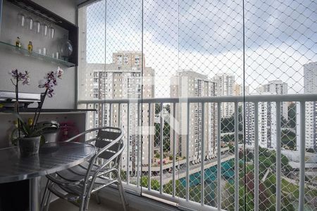 Varanda de apartamento à venda com 2 quartos, 50m² em Parque Reboucas, São Paulo