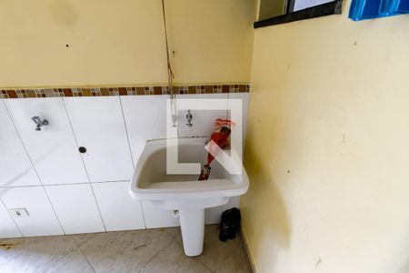 Casa para alugar com 138m², 3 quartos e 3 vagasDetalhe da area de serviço
