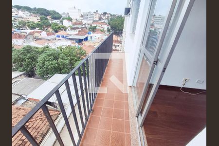 Varanda da Sala de apartamento para alugar com 2 quartos, 80m² em Engenho de Dentro, Rio de Janeiro