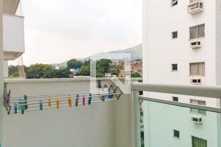 Varanda da Sala de apartamento para alugar com 2 quartos, 51m² em Engenho de Dentro, Rio de Janeiro