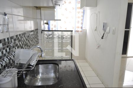 Sala/Cozinha de apartamento para alugar com 2 quartos, 51m² em Engenho de Dentro, Rio de Janeiro