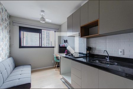 Sala de kitnet/studio à venda com 1 quarto, 25m² em Liberdade, São Paulo