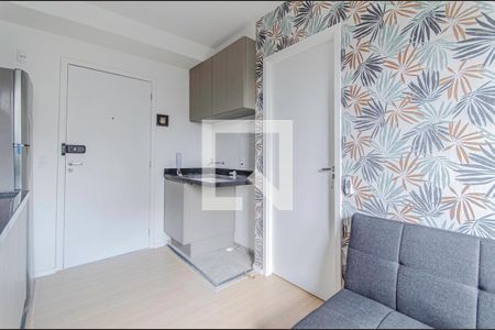 Studio à venda com 25m², 1 quarto e sem vaga Studio à venda com 25m², 1 quarto e sem vagaCozinha e Área de Serviço