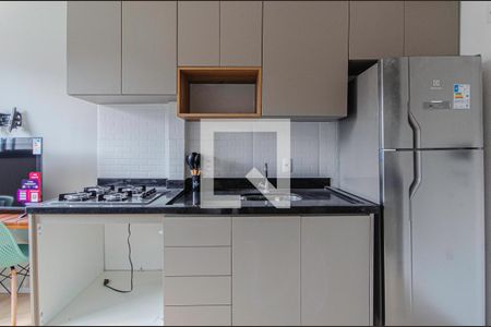 Studio à venda com 25m², 1 quarto e sem vaga Studio à venda com 25m², 1 quarto e sem vagaCozinha e Área de Serviço