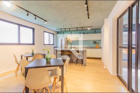 Studio à venda com 25m², 1 quarto e sem vaga Studio à venda com 25m², 1 quarto e sem vagaÁrea comum - Salão de festas