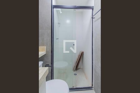 Banheiro da Suíte de kitnet/studio à venda com 1 quarto, 25m² em Liberdade, São Paulo