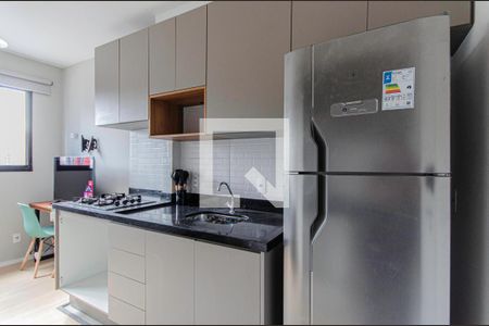 Studio à venda com 25m², 1 quarto e sem vaga Studio à venda com 25m², 1 quarto e sem vagaCozinha e Área de Serviço