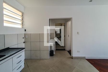 Sala/Cozinha de apartamento para alugar com 1 quarto, 40m² em Vila Firmiano Pinto, São Paulo