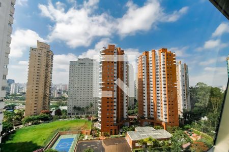 Vista da Sala de apartamento à venda com 2 quartos, 70m² em Jardim Fonte do Morumbi, São Paulo