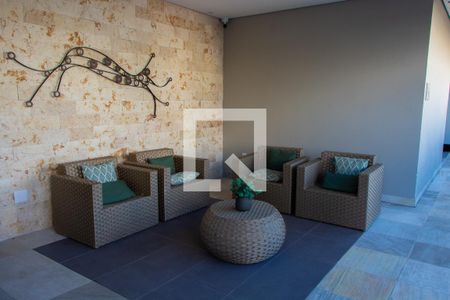 Apartamento à venda com 41m², 1 quarto e sem vagaHALL EXTERNO