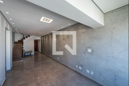 Sala de apartamento para alugar com 3 quartos, 342m² em Campo Grande, Santos