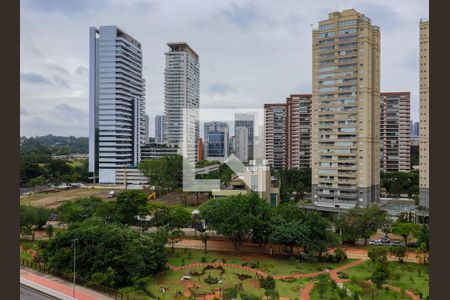 Vista da Varanda da Sala de apartamento para alugar com 1 quarto, 28m² em Jardim Caravelas, São Paulo