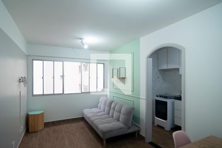 Sala de apartamento para alugar com 1 quarto, 39m² em Bela Vista, São Paulo