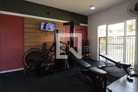 Área comum - Academia de apartamento para alugar com 2 quartos, 58m² em Vila Satúrnia, Campinas