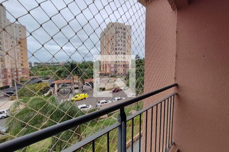 Varanda da Sala de apartamento para alugar com 2 quartos, 58m² em Vila Satúrnia, Campinas