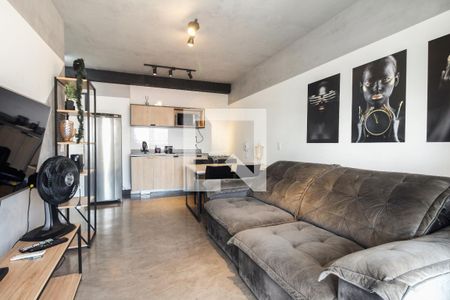 Sala  de apartamento à venda com 1 quarto, 41m² em Tatuapé, São Paulo