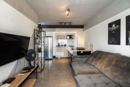 Sala  de apartamento à venda com 1 quarto, 41m² em Tatuapé, São Paulo