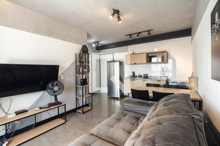 Sala  de apartamento à venda com 1 quarto, 41m² em Tatuapé, São Paulo