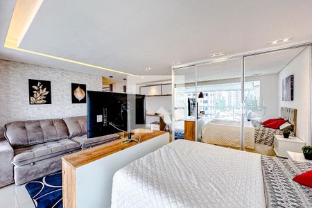 Sala/Quarto de kitnet/studio para alugar com 1 quarto, 52m² em Vila Regente Feijó, São Paulo