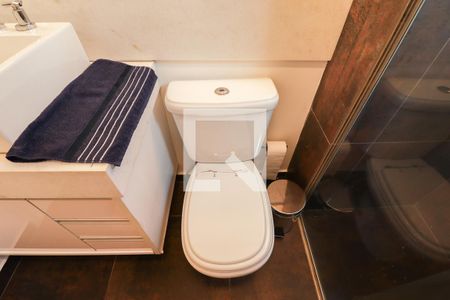 Banheiro da Suite de apartamento para alugar com 2 quartos, 83m² em Santana, São Paulo
