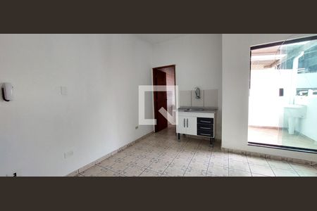 Cozinha de kitnet/studio para alugar com 1 quarto, 40m² em Parque João Ramalho, Santo André