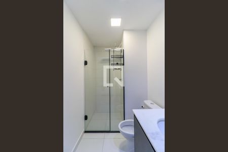 Studio para alugar com 27m², 1 quarto e sem vaga Studio para alugar com 27m², 1 quarto e sem vagaBanheiro