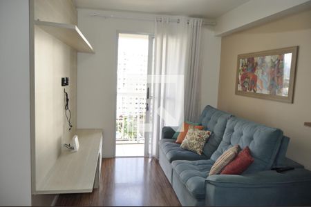 Sala de apartamento para alugar com 2 quartos, 51m² em Del Castilho, Rio de Janeiro