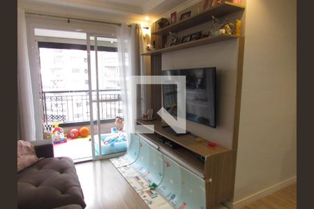 Sala de apartamento à venda com 3 quartos, 70m² em Jardim Parque Morumbi, São Paulo