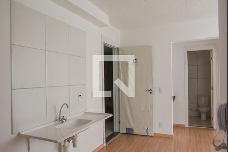 Cozinha e Área de Serviço de apartamento para alugar com 2 quartos, 35m² em Jardim São Savério, São Bernardo do Campo