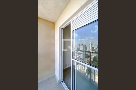 Varanda da Sala de apartamento para alugar com 1 quarto, 28m² em Belenzinho, São Paulo