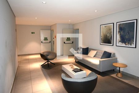 Apartamento para alugar com 46m², 1 quarto e 1 vagaHall social