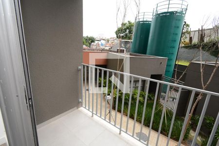 Varanda da Sala de apartamento para alugar com 1 quarto, 46m² em Vila Constança, São Paulo