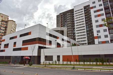 Apartamento para alugar com 46m², 1 quarto e 1 vagaFachada e portaria