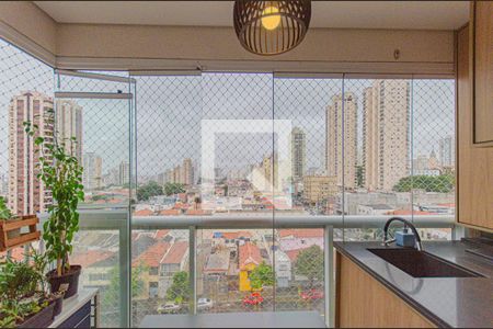 Varanda sala de apartamento para alugar com 1 quarto, 40m² em Ipiranga, São Paulo