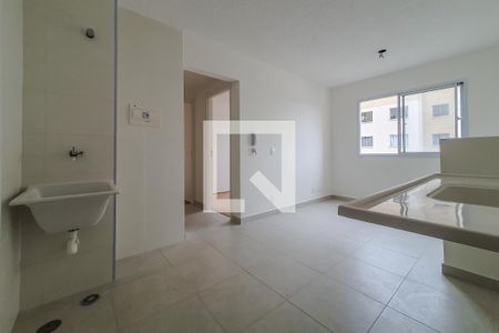 Sala/Cozinha/Área de Serviço de apartamento à venda com 2 quartos, 32m² em Cambuci, São Paulo