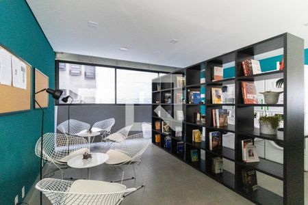 Studio para alugar com 30m², 1 quarto e sem vaga Studio para alugar com 30m², 1 quarto e sem vagaEspaço de Leitura