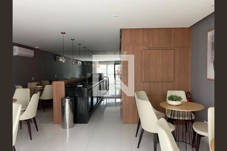 Apartamento para alugar com 35m², 1 quarto e 1 vaga Apartamento para alugar com 35m², 1 quarto e 1 vagaÁrea comum - Salão de festas