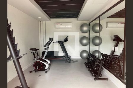 Apartamento para alugar com 35m², 1 quarto e 1 vaga Apartamento para alugar com 35m², 1 quarto e 1 vagaÁrea comum - Academia